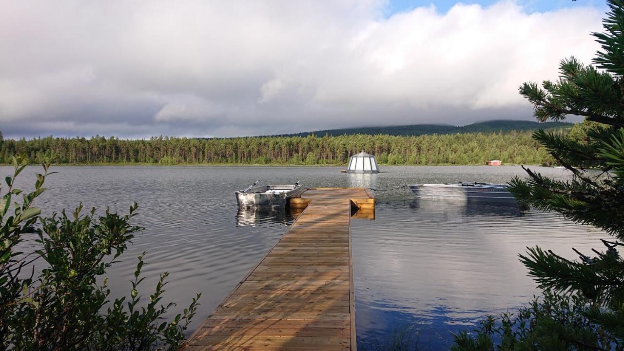 Aurora Camp Kurravaara Villa Bagian luar foto