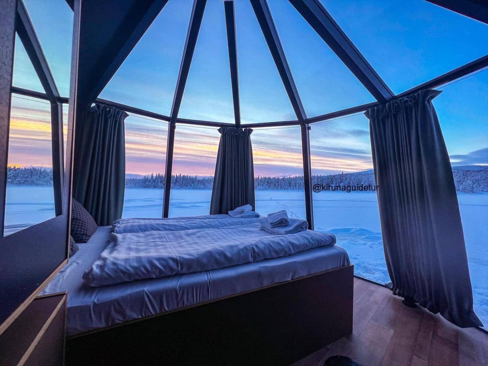 Aurora Camp Kurravaara Villa Bagian luar foto