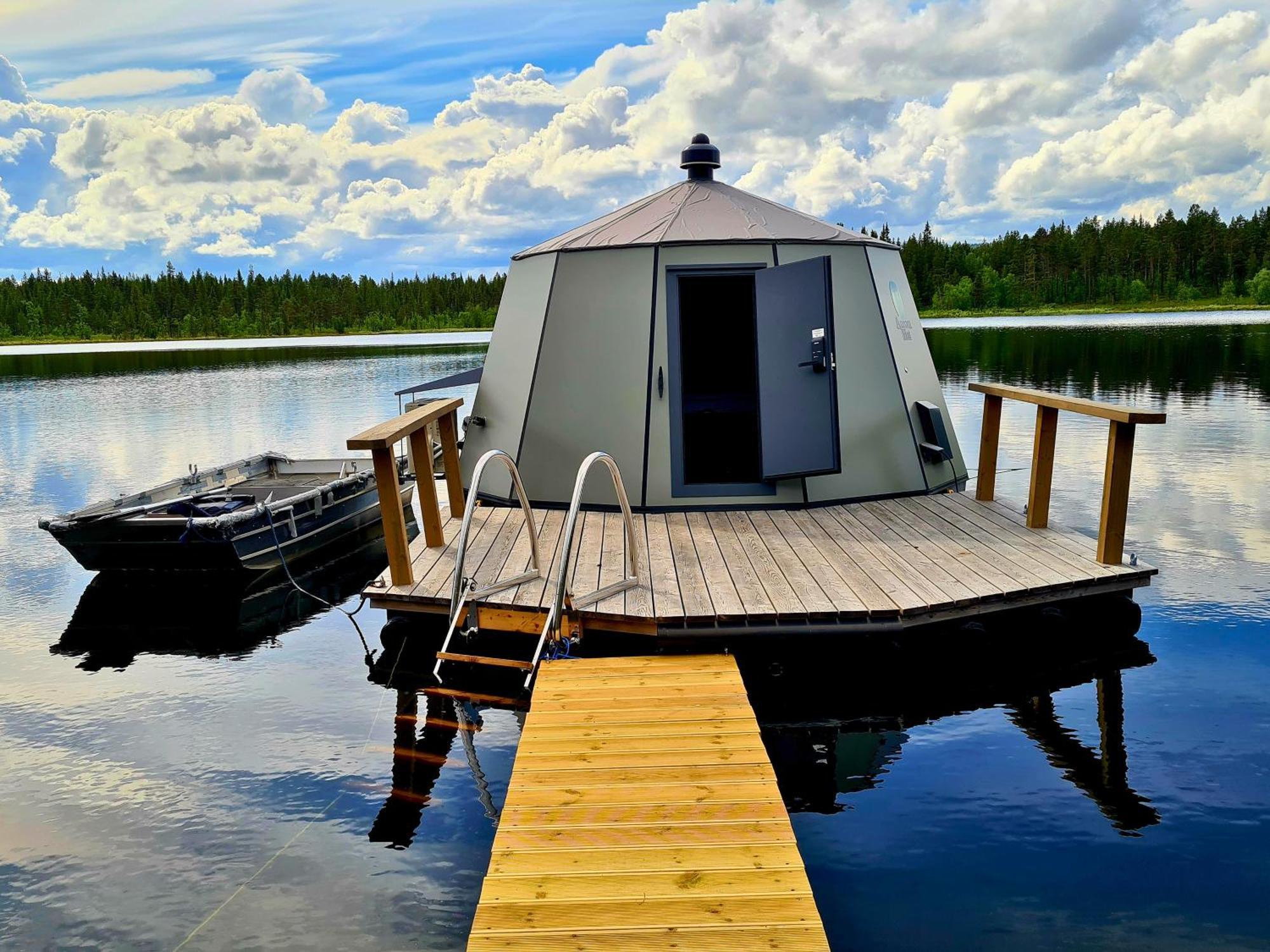 Aurora Camp Kurravaara Villa Bagian luar foto