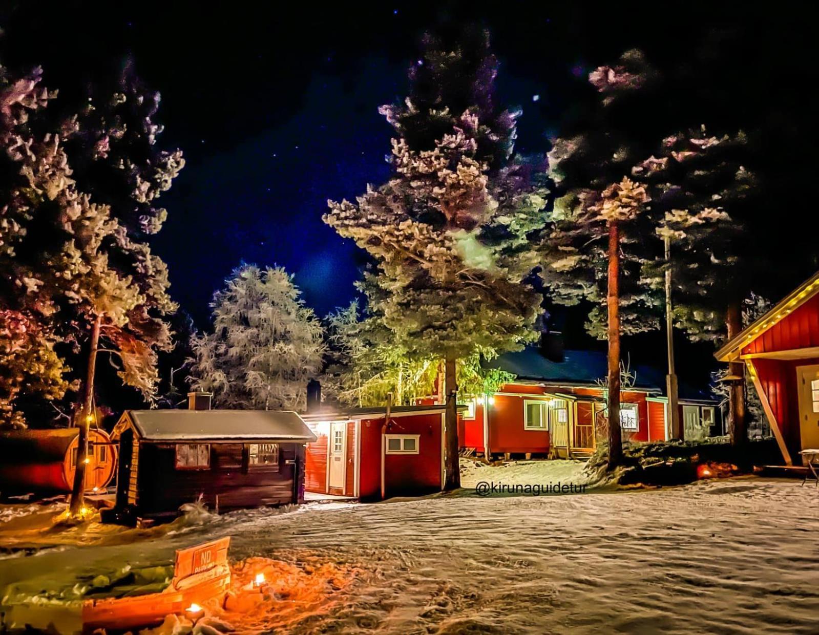 Aurora Camp Kurravaara Villa Bagian luar foto