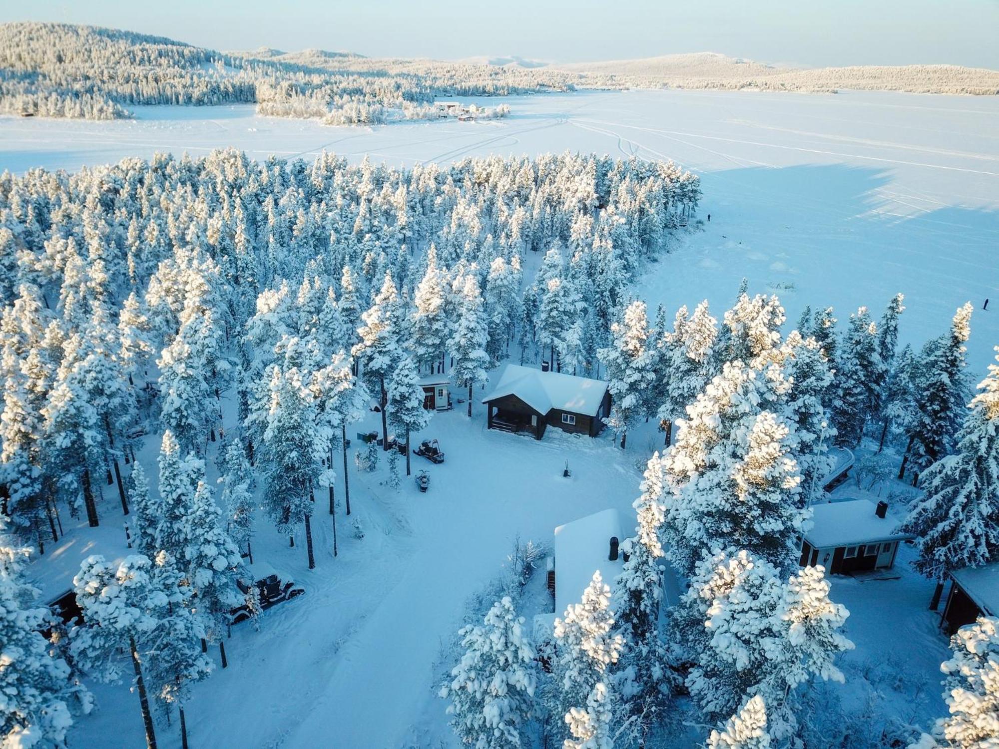 Aurora Camp Kurravaara Villa Bagian luar foto