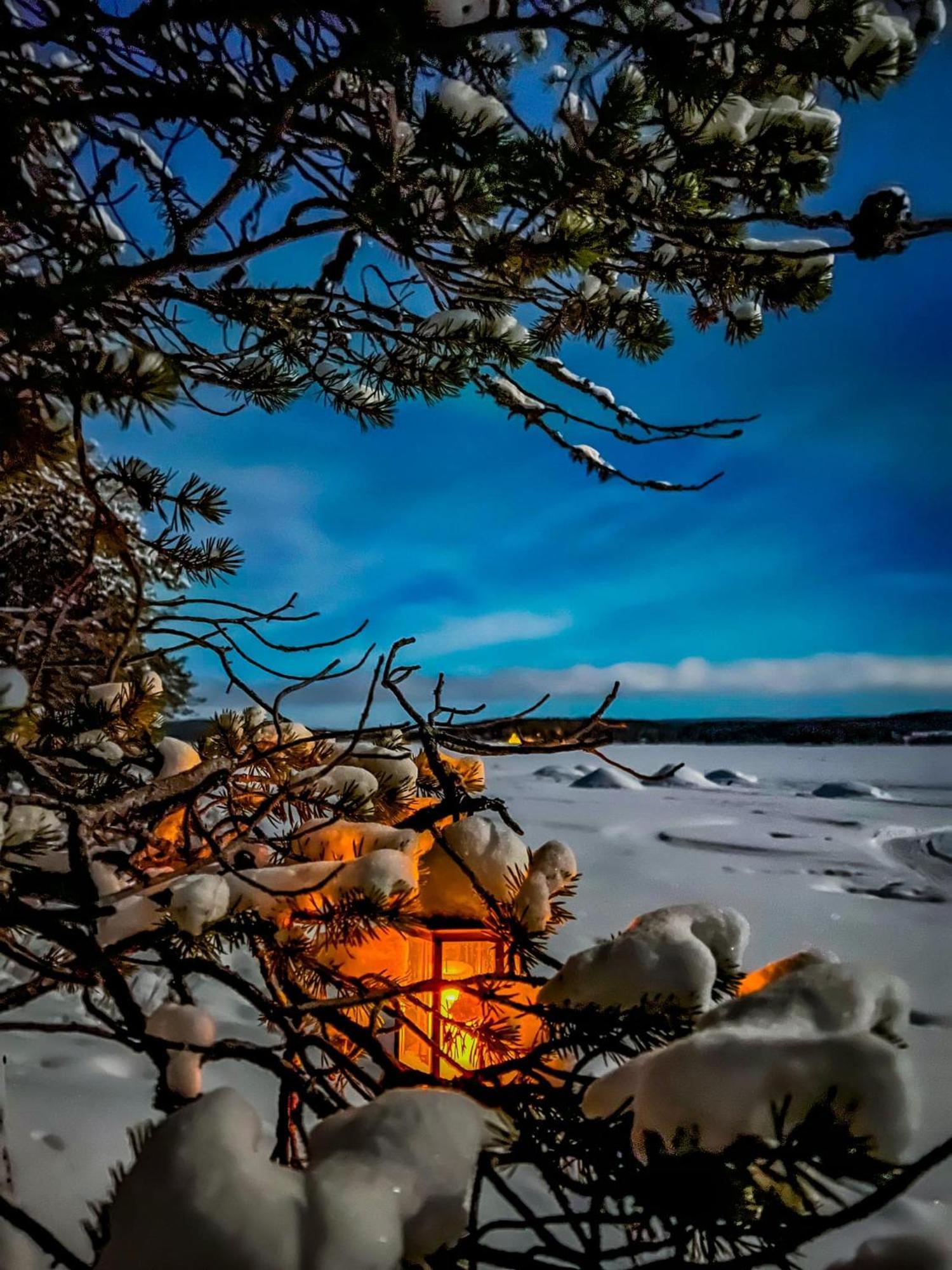 Aurora Camp Kurravaara Villa Bagian luar foto