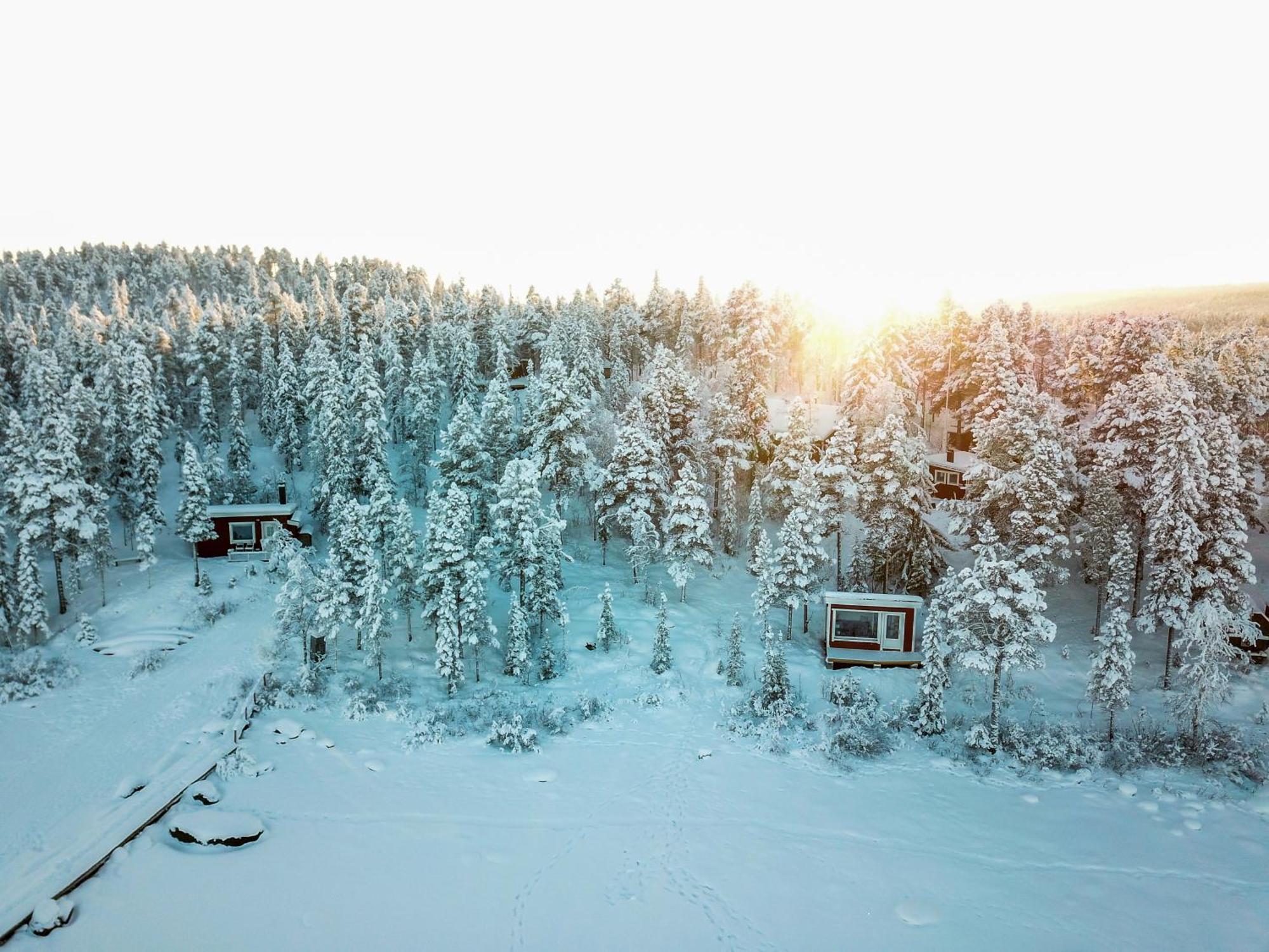 Aurora Camp Kurravaara Villa Bagian luar foto