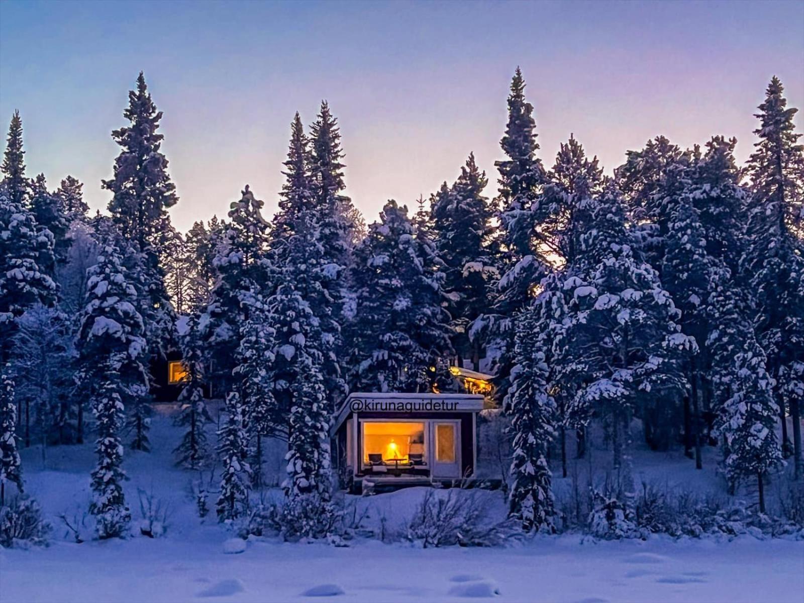 Aurora Camp Kurravaara Villa Bagian luar foto