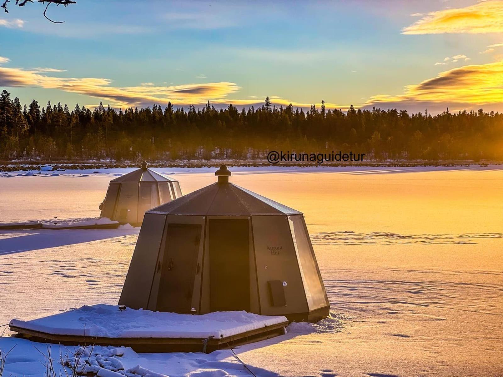 Aurora Camp Kurravaara Villa Bagian luar foto