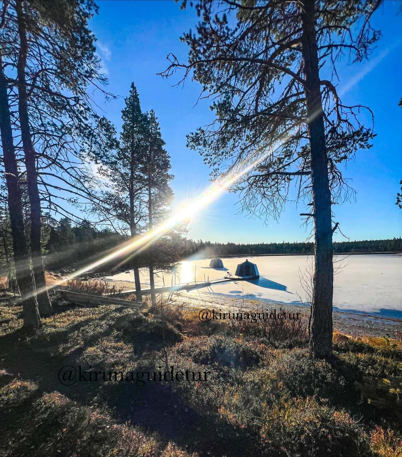Aurora Camp Kurravaara Villa Bagian luar foto