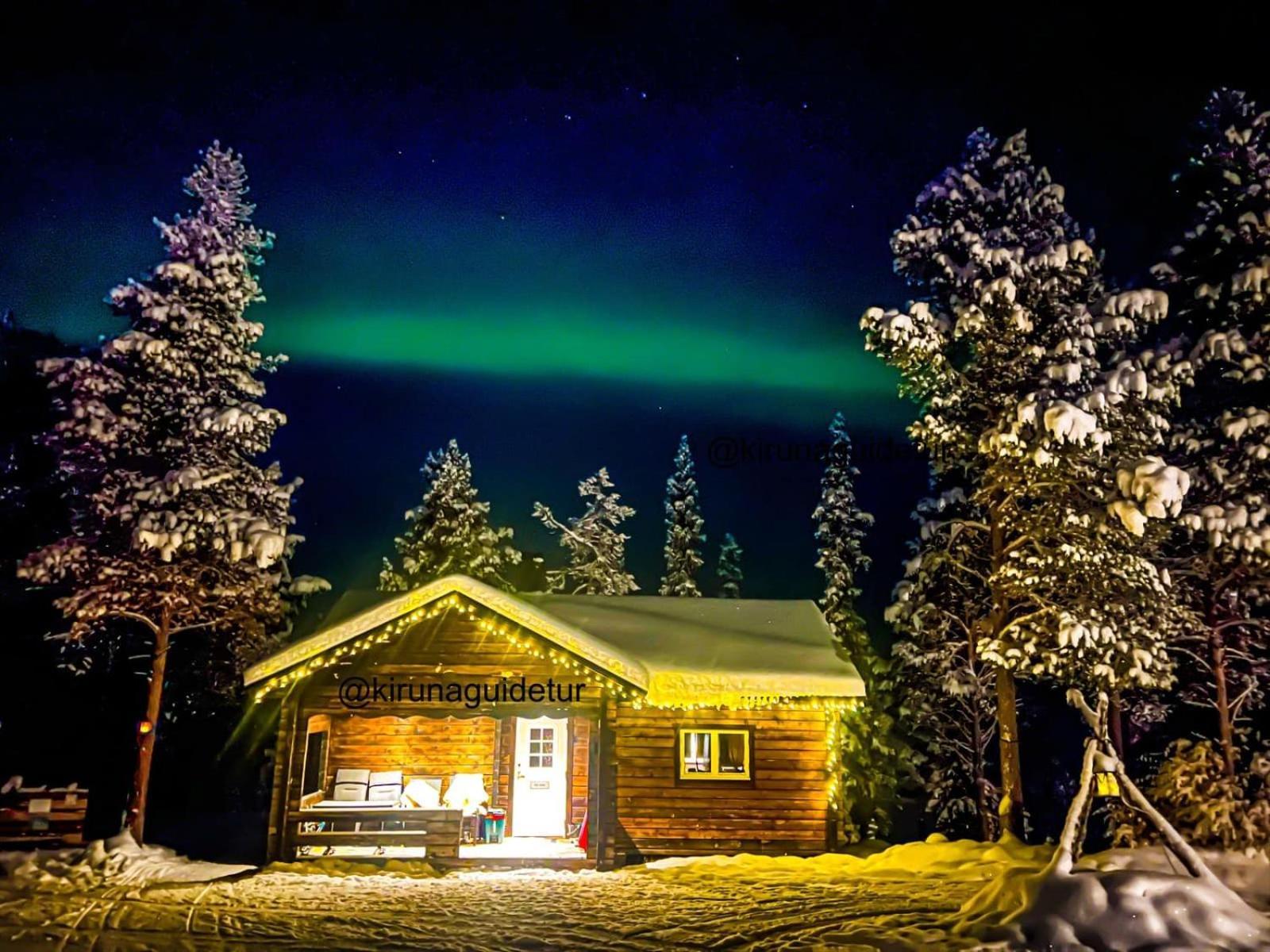 Aurora Camp Kurravaara Villa Bagian luar foto