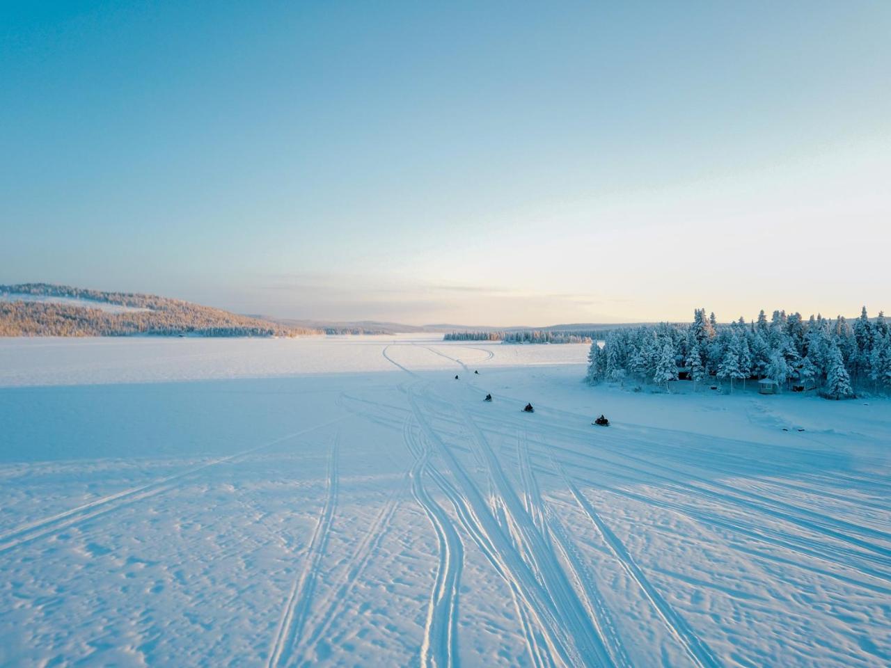 Aurora Camp Kurravaara Villa Bagian luar foto